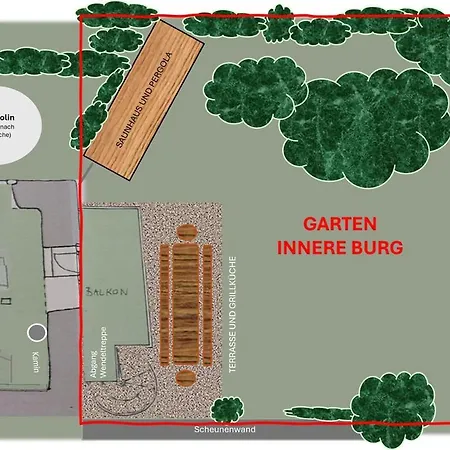 Historisches Haus - Innere Burg - Fuer Gruppen Semesterbostad